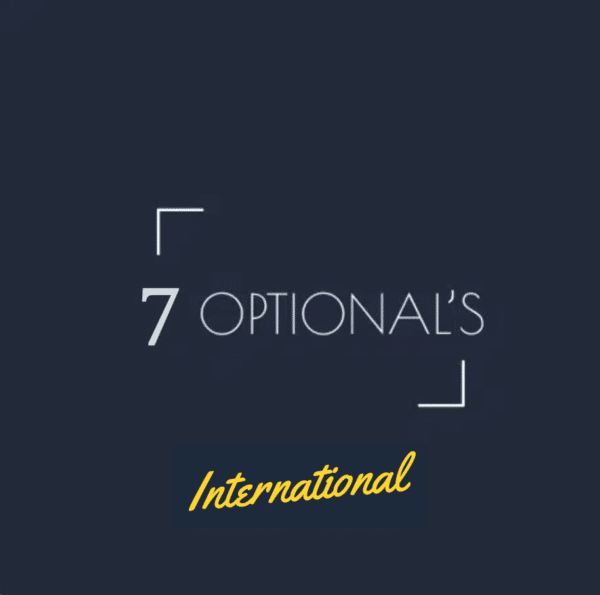 7 Optionals International on dark background